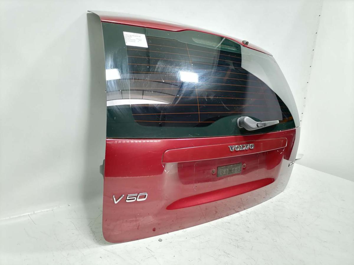 Volvo V50 original Heckklappe mit Heckscheibe 45400 Ruby Red Pearl Kombi Bj.2005